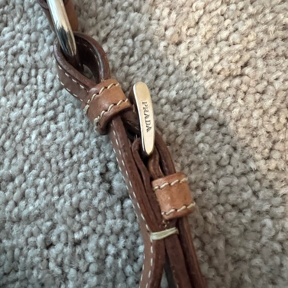 Prada small teal nylon bag - Picture 4 of 5